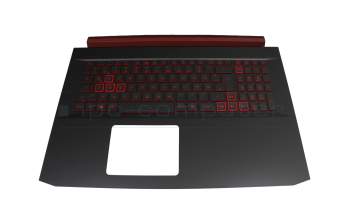 6BQ5EN2012 teclado incl. topcase original Acer DE (alemán) negro/negro con retroiluminacion (GTX 1050/1650)