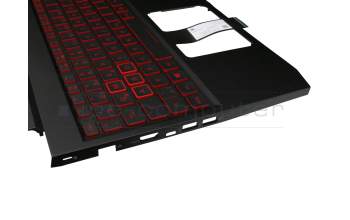 6BQ5HN2012 teclado incl. topcase original Acer DE (alemán) negro/negro con retroiluminacion