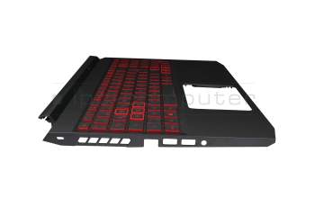 6BQ7KN2046 teclado incl. topcase original Acer DE (alemán) negro/rojo/negro con retroiluminacion (Geforce1650)