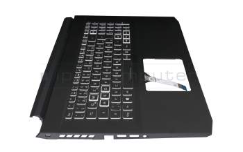 6BQCHN2014 teclado incl. topcase original Acer DE (alemán) negro/negro con retroiluminacion