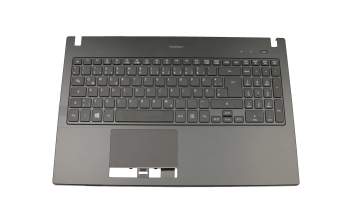 6BVF1N2010 teclado incl. topcase original Acer DE (alemán) negro/negro con retroiluminacion