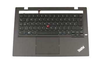 6M.4LYCS.139 teclado incl. topcase original Lenovo DE (alemán) negro/negro con retroiluminacion y mouse stick