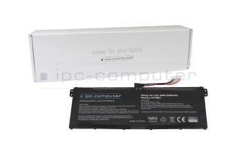 IPC-Computer batería 7,6V (Typ AP16M5J) compatible para Acer KT.00205.007 con 40Wh