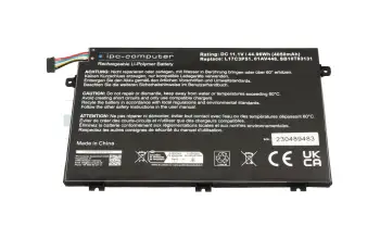 IPC-Computer batería compatible para Lenovo L17L3P51 con 44Wh