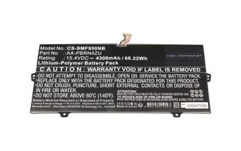 IPC-Computer batería compatible para Samsung BA43-00393A con 66Wh