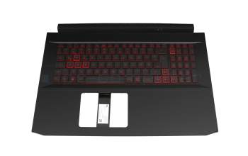 7024363600003 teclado incl. topcase original Acer DE (alemán) negro/negro con retroiluminacion (GTX 1650)