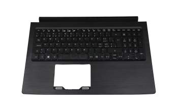 71NFJ5BO013 teclado incl. topcase original Compal CH (suiza) negro/negro