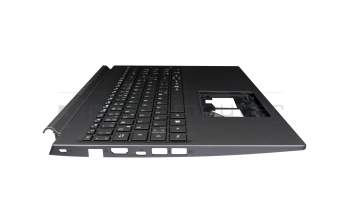 71NV2BO014 teclado incl. topcase original Acer DE (alemán) negro/negro con retroiluminacion