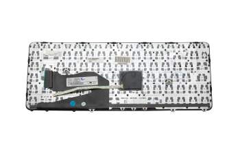 736658-041 teclado original HP DE (alemán) negro/negro/mate con mouse-stick