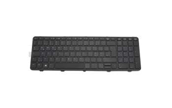 738696-041 teclado HP DE (alemán) negro/negro brillante
