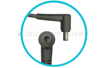 740707-001 cargador original HP 135 vatios con conector acodado