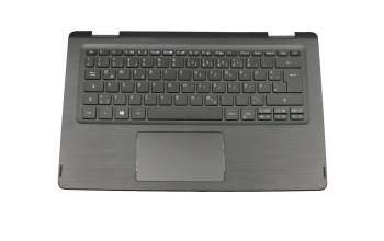 74400061KA01 teclado incl. topcase original Acer DE (alemán) negro/negro con retroiluminacion
