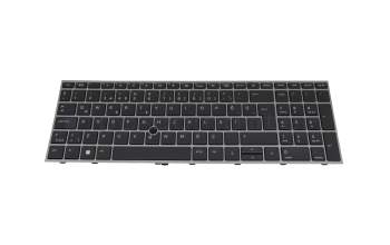 7H2310 teclado original HP TR (turco) negro/canosa con retroiluminacion y mouse-stick