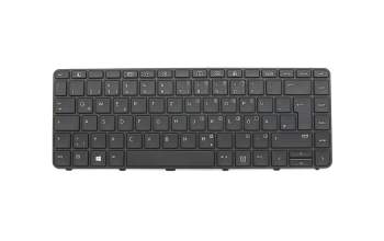840791-041 teclado original HP DE (alemán) negro/negro/mate