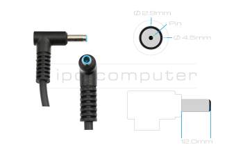 8PZ88AV cargador original HP 45 vatios normal