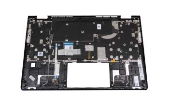 8S5CB1B22387KSSV teclado incl. topcase original Lenovo DE (alemán) azul/azul con retroiluminacion (Abyss Blue)