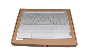 8SSN21G96017C1WJ2751FTR teclado incl. topcase original Lenovo DE (alemán) gris/canaso con retroiluminacion