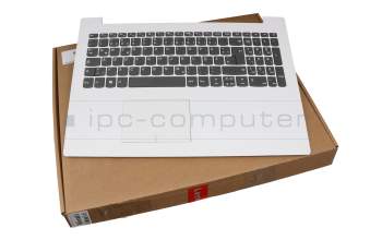8SST60N 10295 teclado incl. topcase original Lenovo DE (alemán) gris/blanco