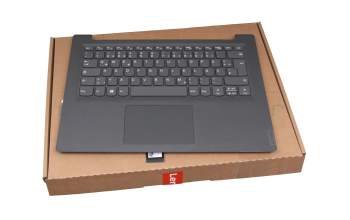 8SSTT60V07208 teclado incl. topcase original Lenovo DE (alemán) gris/canaso