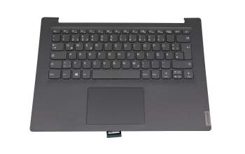 8SSTT60V07208 teclado incl. topcase original Lenovo DE (alemán) gris/canaso