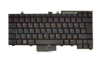 90.4EQ07.U0G teclado original Dell DE (alemán) negro con mouse-stick