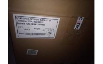 Lenovo 90203232 LZ9 Upper Case Black W/KB(BL)-SPA