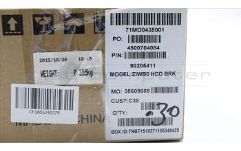 Lenovo 90205411 BRACKET ZIWB2 HDD Bracket