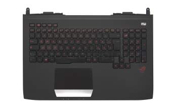 90NB06G1-R30140 teclado incl. topcase original Asus IT (italiano) negro/negro con retroiluminacion