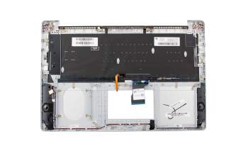 90NB0871-R31GE0 teclado incl. topcase original Asus DE (alemán) plateado/plateado con retroiluminacion