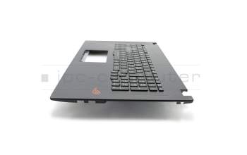 90NB0DM1-R32SF0 teclado incl. topcase original Asus SF (suiza-francés) negro/negro con retroiluminacion