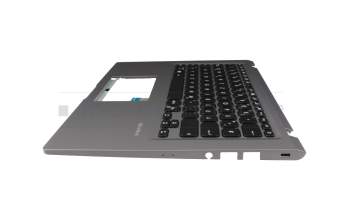 90NB0TT2-R33GE0 teclado incl. topcase original Asus DE (alemán) negro/canaso
