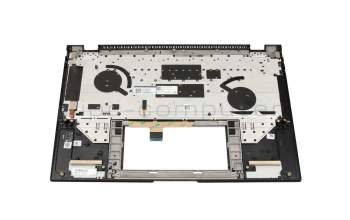 90NB0UR2-R31GE0 teclado incl. topcase original Asus DE (alemán) negro/negro con retroiluminacion