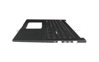 90NB0WD1-R30GE0 teclado incl. topcase original Asus DE (alemán) negro/negro con retroiluminacion