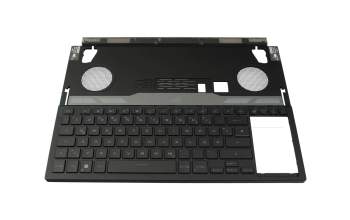 90NR0921-R31GE0 teclado incl. topcase original Asus DE (alemán) negro/transparente/negro/rosé con retroiluminacion