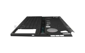90NR0921-R31GE0 teclado incl. topcase original Asus DE (alemán) negro/transparente/negro/rosé con retroiluminacion
