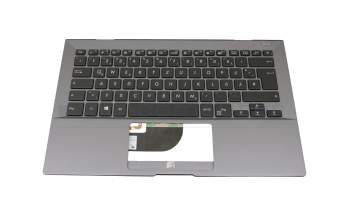 90NX0151-R30100 teclado incl. topcase original Asus DE (alemán) negro/canaso con retroiluminacion
