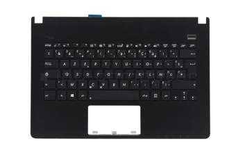 90R-NLO1K1D80U teclado incl. topcase original Asus FR (francés) negro/negro