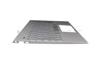 92.NECBW.ROG GER teclado incl. topcase original HP DE (alemán) plateado/negro