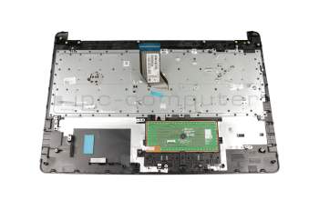 925010-041 teclado incl. topcase original HP DE (alemán) negro/negro (onda)