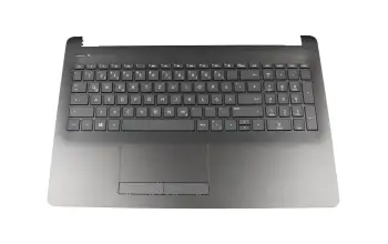 925010-041 teclado incl. topcase original HP DE (alemán) negro/negro (wave)