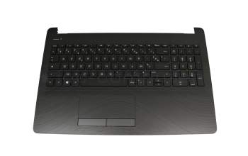 925010051 teclado incl. topcase original HP FR (francés) negro/negro