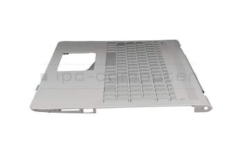 926859-041 teclado incl. topcase original HP DE (alemán) plateado/plateado con retroiluminacion