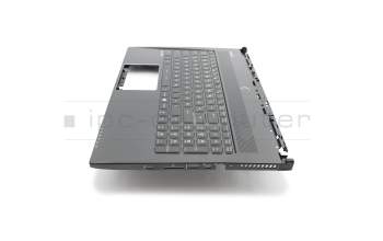957-16H81E-C28 teclado incl. topcase original MSI DE (alemán) negro/negro con retroiluminacion