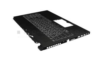 957-16K62E-C07 teclado incl. topcase original MSI DE (alemán) negro/negro con retroiluminacion