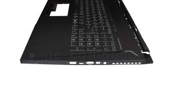 957-17B51E-C06 teclado incl. topcase original MSI DE (alemán) negro/negro con retroiluminacion