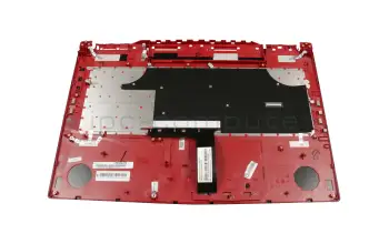 957-17C11E-C06 teclado incl. topcase original MSI DE (alemán) negro/negro con retroiluminacion