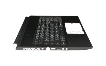 95717G11EC24 teclado incl. topcase original MSI DE (alemán) negro/negro