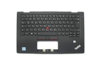 9Z.NCBBW.20G teclado incl. topcase original Lenovo DE (alemán) negro/negro con retroiluminacion y mouse stick