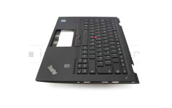 9Z.NCBBW.20G teclado incl. topcase original Lenovo DE (alemán) negro/negro con retroiluminacion y mouse stick