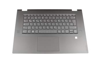 9Z.NDSBN.A0G teclado incl. topcase original Lenovo DE (alemán) gris/canaso con retroiluminacion